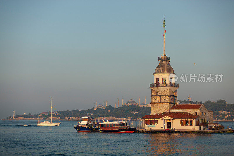 少女塔(Kz Kulesi) Photo from Istanbul Bosphorus